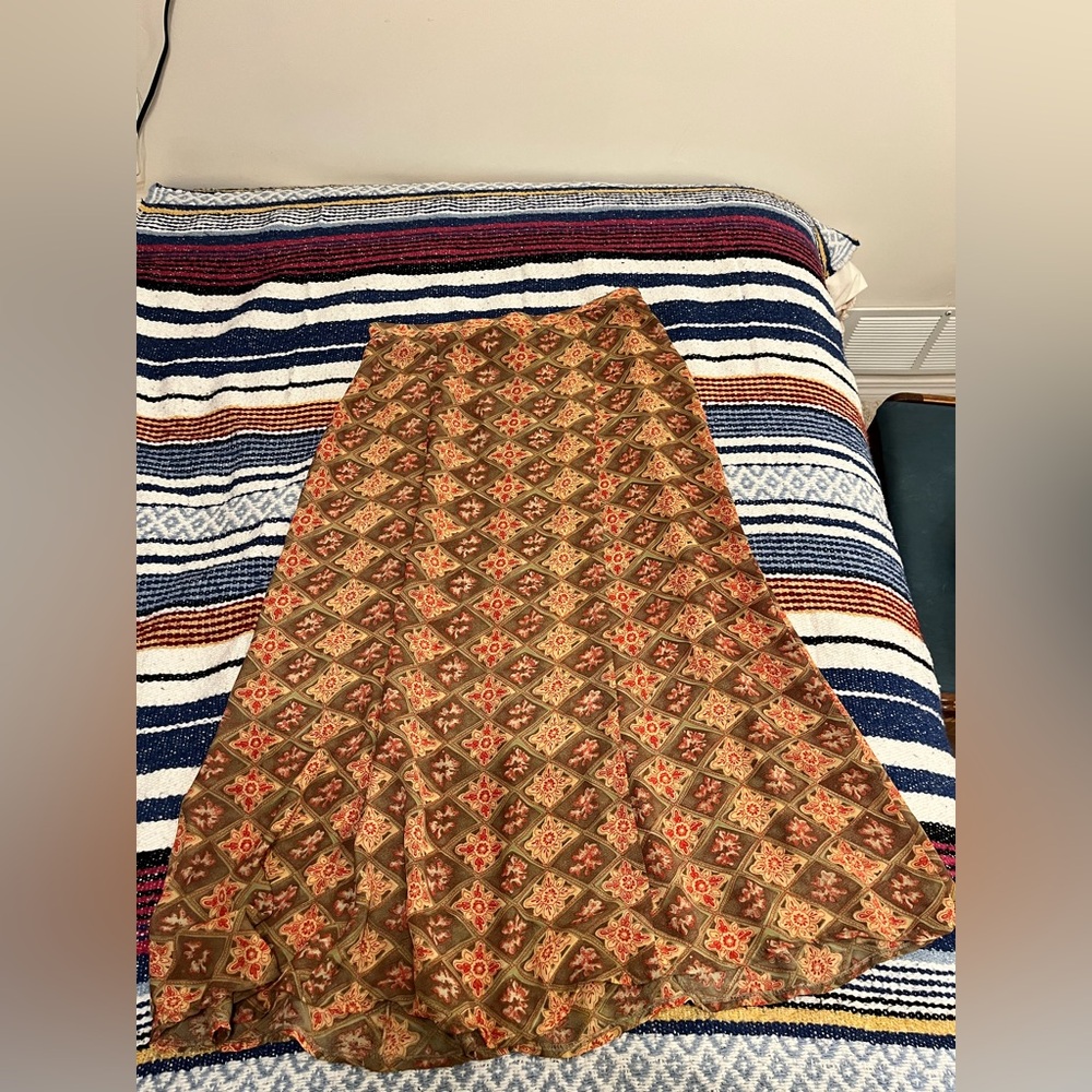 Vintage Sheer Boho Skirt